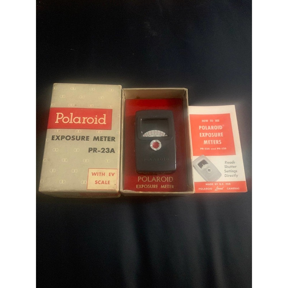 Vintage Polaroid‎ Exposure Meter PR-23A NOS NEW